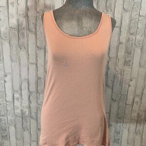 A New Day Light Peach Scoop Neck Tank Top